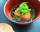 柿の種と梅昆布茶の出汁茶漬け作り方7写真