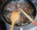 ケバブ焼肉♪牛コマ切れで♪フライパンで♪作り方6写真