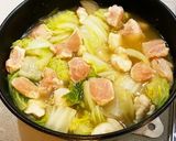 白菜の味噌クリーム煮作り方3写真