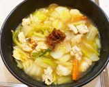白菜の味噌クリーム煮作り方5写真