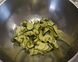 ズッキーニの塩昆布和え作り方3写真