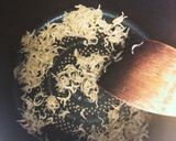 小松菜のじゃこ醤炒め作り方1写真