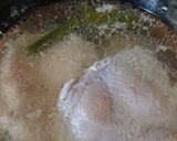 中華風揚げ鶏、おまけの中華風スープ作り方1写真