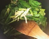 小松菜のじゃこ醤炒め作り方2写真