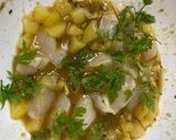 ゴールドキウイと帆立の冷製パスタ作り方4写真