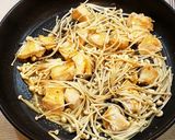 チキンのケイパークリーム煮作り方3写真