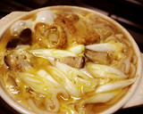 残り物で♪カツの卵とじ煮込みうどん☆作り方7写真