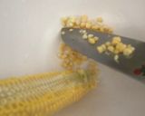 旬に♡芯をダシに！とうもろこしご飯♪作り方2写真