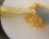 旬に♡芯をダシに！とうもろこしご飯♪作り方3写真
