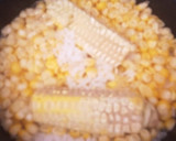 旬に♡芯をダシに！とうもろこしご飯♪作り方6写真