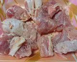 ★鶏肉のクリーム煮 オクラ入り作り方1写真