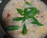 ★鶏肉のクリーム煮 オクラ入り作り方6写真