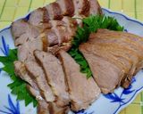 簡単煮豚とモチモチ皮の春餅作り方1写真