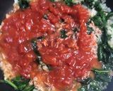ツナとほうれん草のトマトソースパスタ作り方3写真