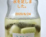 10％のあら塩で簡単らっきょうの塩漬け作り方8写真