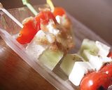 お洒落トマト＆クリームチーズ＆キュウリ作り方4写真
