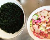 作り置き介護食♡花麩ワカメ高野豆腐の煮物作り方2写真