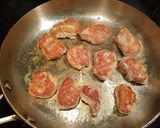 豚ステーキのキウイアップルサルサのせ作り方3写真