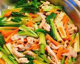 お手軽☆梅蘭風焼きそば作り方5写真