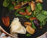 簡単!ナスとピーマンの煮浸し素麺作り方5写真