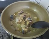 さばと卵のそぼろ丼 / 七尾市給食作り方4写真