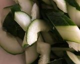 ごま油が決めて　胡瓜のさっぱり梅ポン酢　作り方2写真