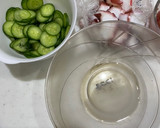 きゅうりとタコの爽やか酢の物作り方1写真