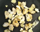 冷凍アサリのパスタ　バターしょうゆ味作り方1写真