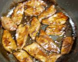 ヘルシー！ノンオイル！豚レバーの生姜焼き作り方2写真