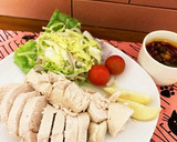 捨てずにもう一品♡鶏肉汁と鶏皮のスープ作り方2写真