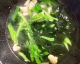 捨てずにもう一品♡鶏肉汁と鶏皮のスープ作り方5写真