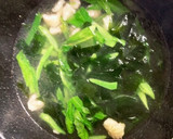 捨てずにもう一品♡鶏肉汁と鶏皮のスープ作り方5写真