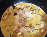 絶品☆タンドリーチキンカルボ風パスタ！作り方2写真