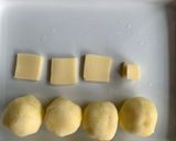ポリ袋湯煎で簡単『チーズ入りじゃがもち』作り方10写真