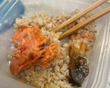 鮭混ぜおにぎらず作り方2写真