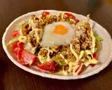 タコライス　夏の食欲! 野菜たっぷり!作り方7写真