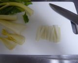 セロリとキクラゲのささっと煮☆作り方1写真