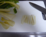 セロリとキクラゲのささっと煮☆作り方1写真