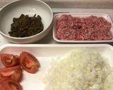 超簡単!トマトジュースのキーマカレー作り方1写真
