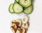 キューリと竹輪。簡単つまみ。弁当にも。作り方2写真