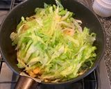 簡単！米無し蟹レタス炒飯作り方4写真