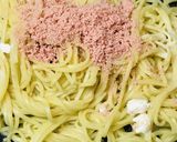 タラコ＆マスカルポーネチーズの和風パスタ作り方1写真