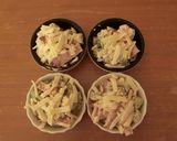 オクラとベーコンの明太マヨチーズ焼き作り方3写真