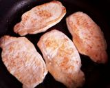 甘酢だれポークチャップ作り方3写真