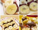 幸せ感じる♡チョコバナナ トースト～♬*作り方9写真