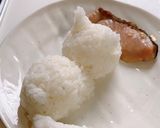 朝ごはんに✨魚を食べる　ご飯　ねこ作り方4写真