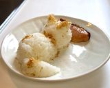 朝ごはんに✨魚を食べる　ご飯　ねこ作り方8写真