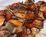 サーモンのバジルオイル焼き作り方3写真