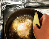 めんつゆ鶏の半身揚げとなすの揚げ浸し丼♪作り方4写真