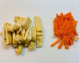 我が家の切り干し大根の煮物　胡麻油使用！作り方1写真